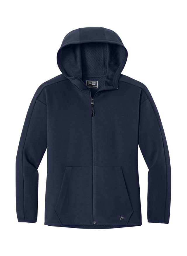 New Era Women’s Double Back Full-Zip Hoodie - Navy 3XL