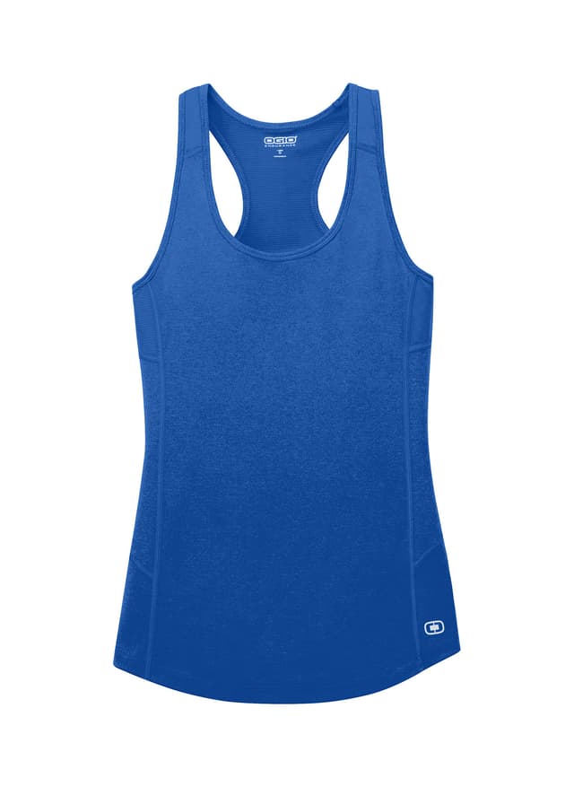 OGIO Women's ENDURANCE Racerback Pulse Tank - Blue 3XL