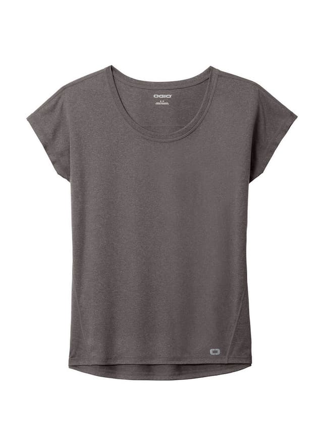 OGIO Women's Pulse Dolman T-Shirt - Dark Grey 3XL