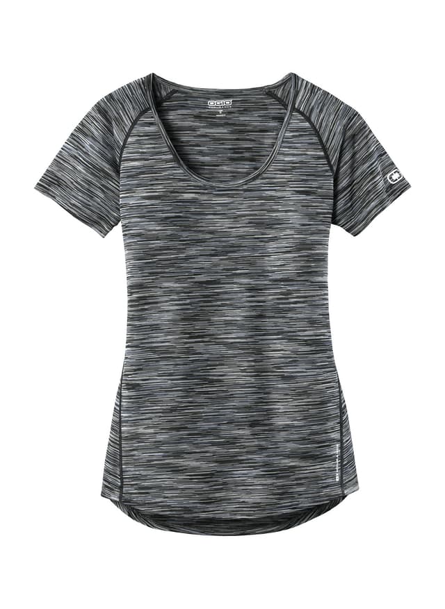 OGIO Women's ENDURANCE Verge Scoop Neck - Black 3XL