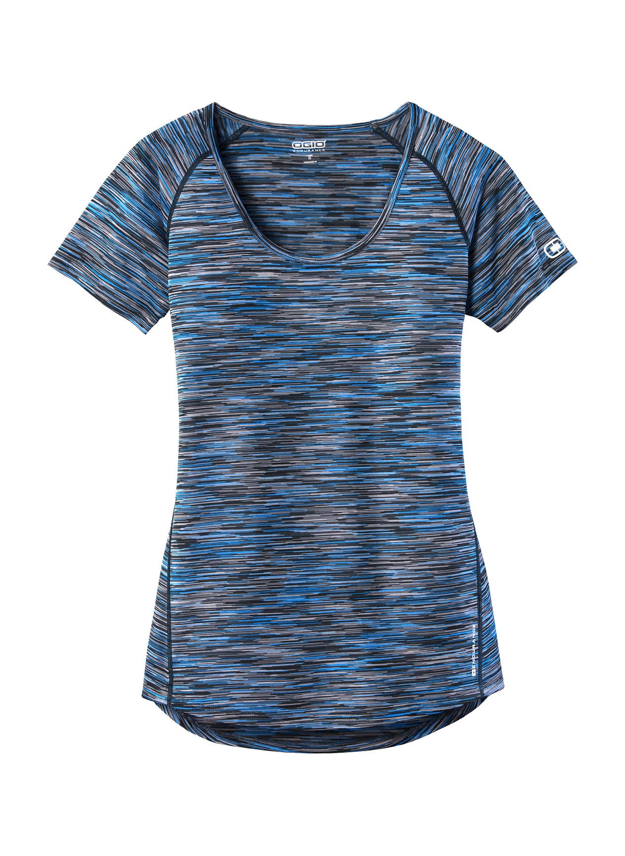 OGIO Women's ENDURANCE Verge Scoop Neck - Blue 3XL