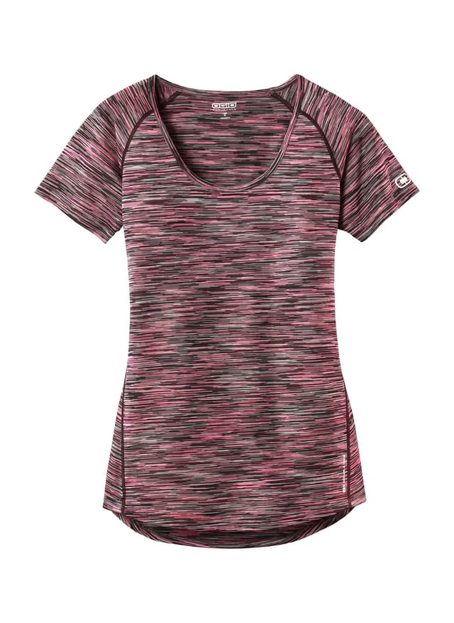 OGIO Women's ENDURANCE Verge Scoop Neck - Pink 3XL