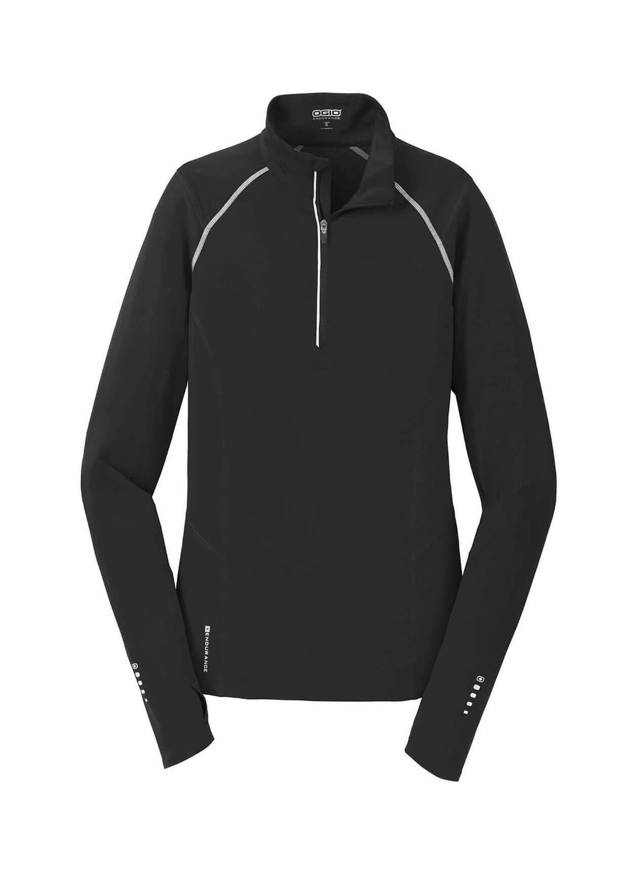 OGIO Women's Nexus Quarter-Zip - Black 3XL