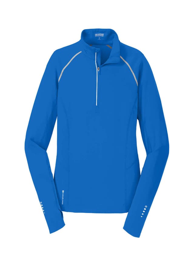 OGIO Women's Nexus Quarter-Zip - Blue 3XL