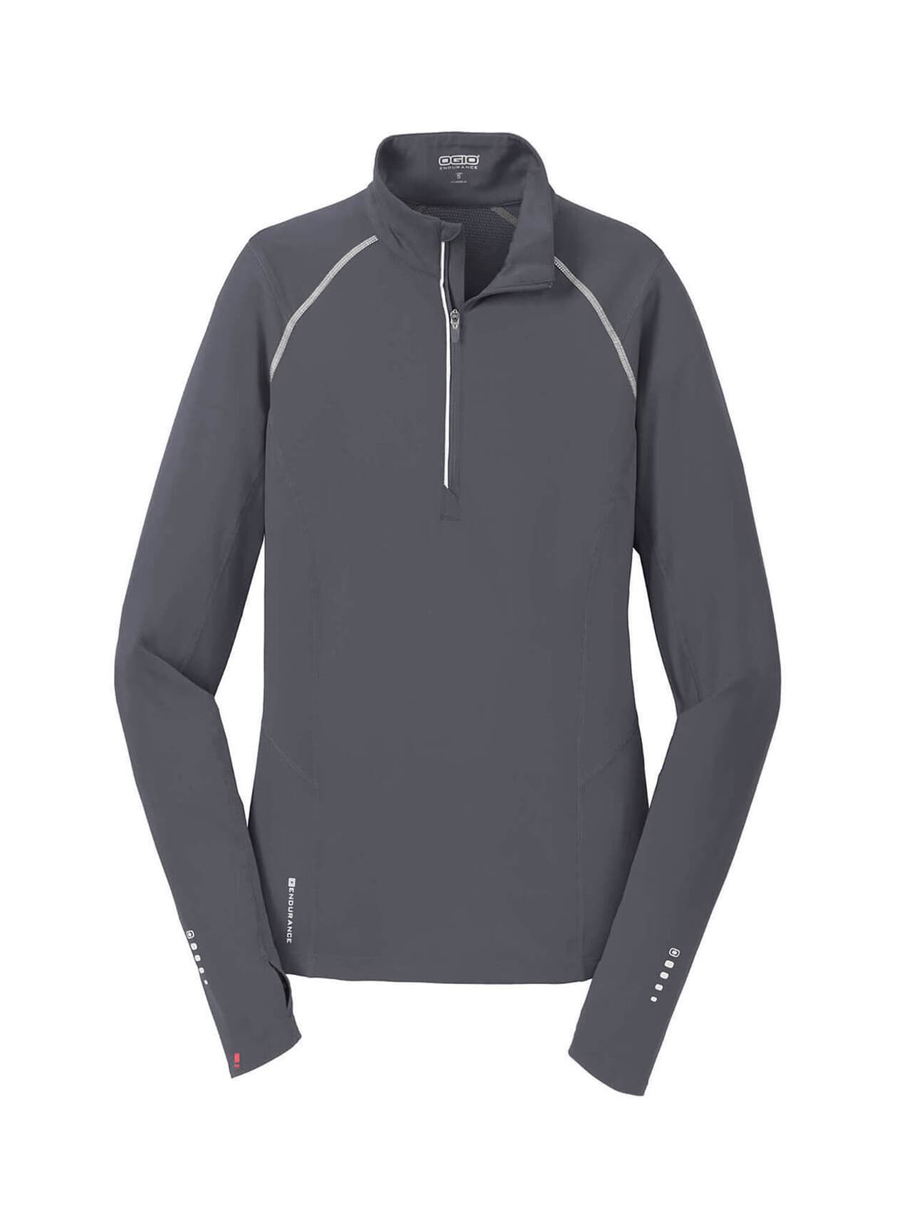 OGIO Women's Nexus Quarter-Zip - Dark Grey 3XL