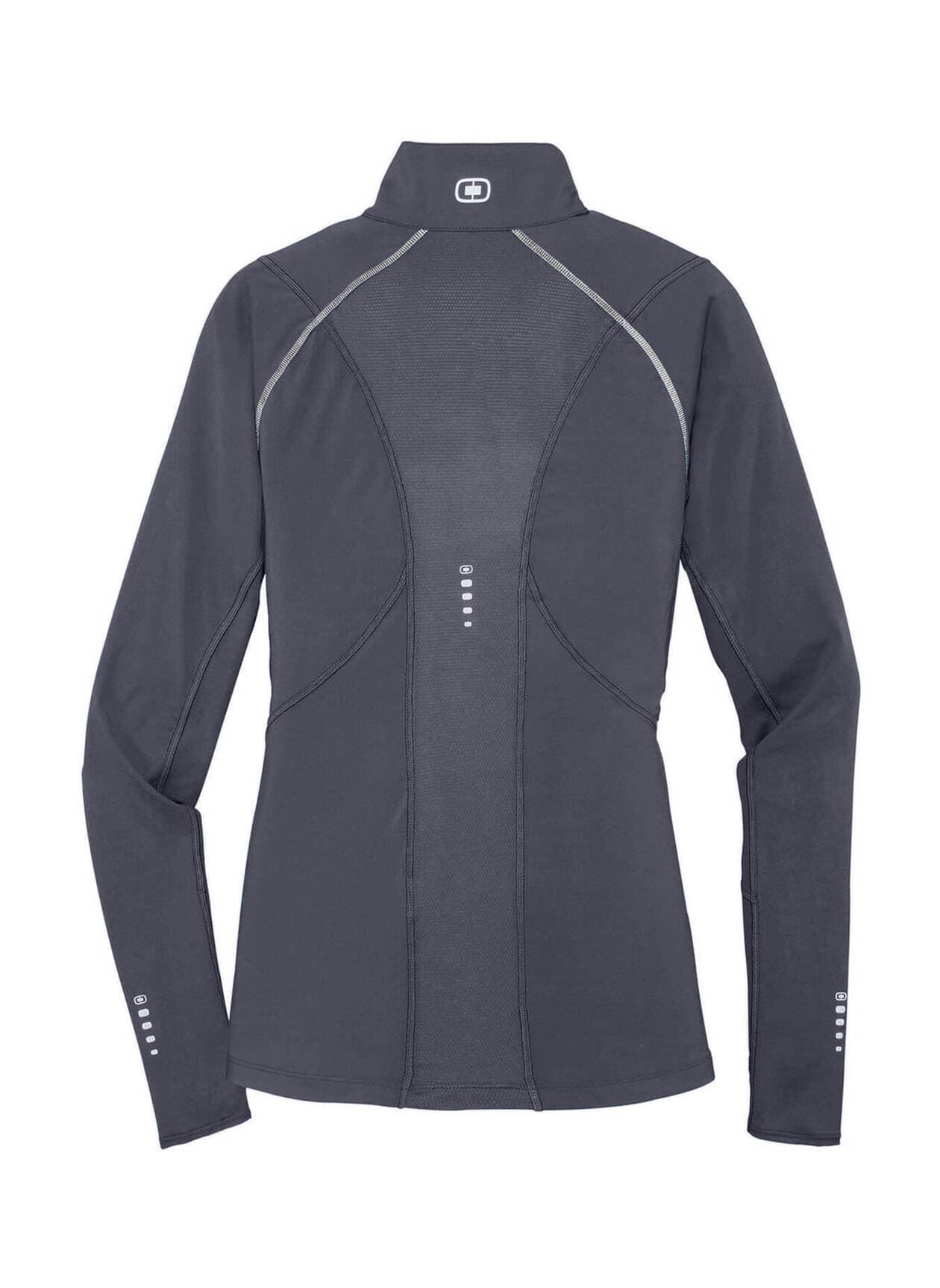 OGIO Women's Nexus Quarter-Zip - Dark Grey 3XL