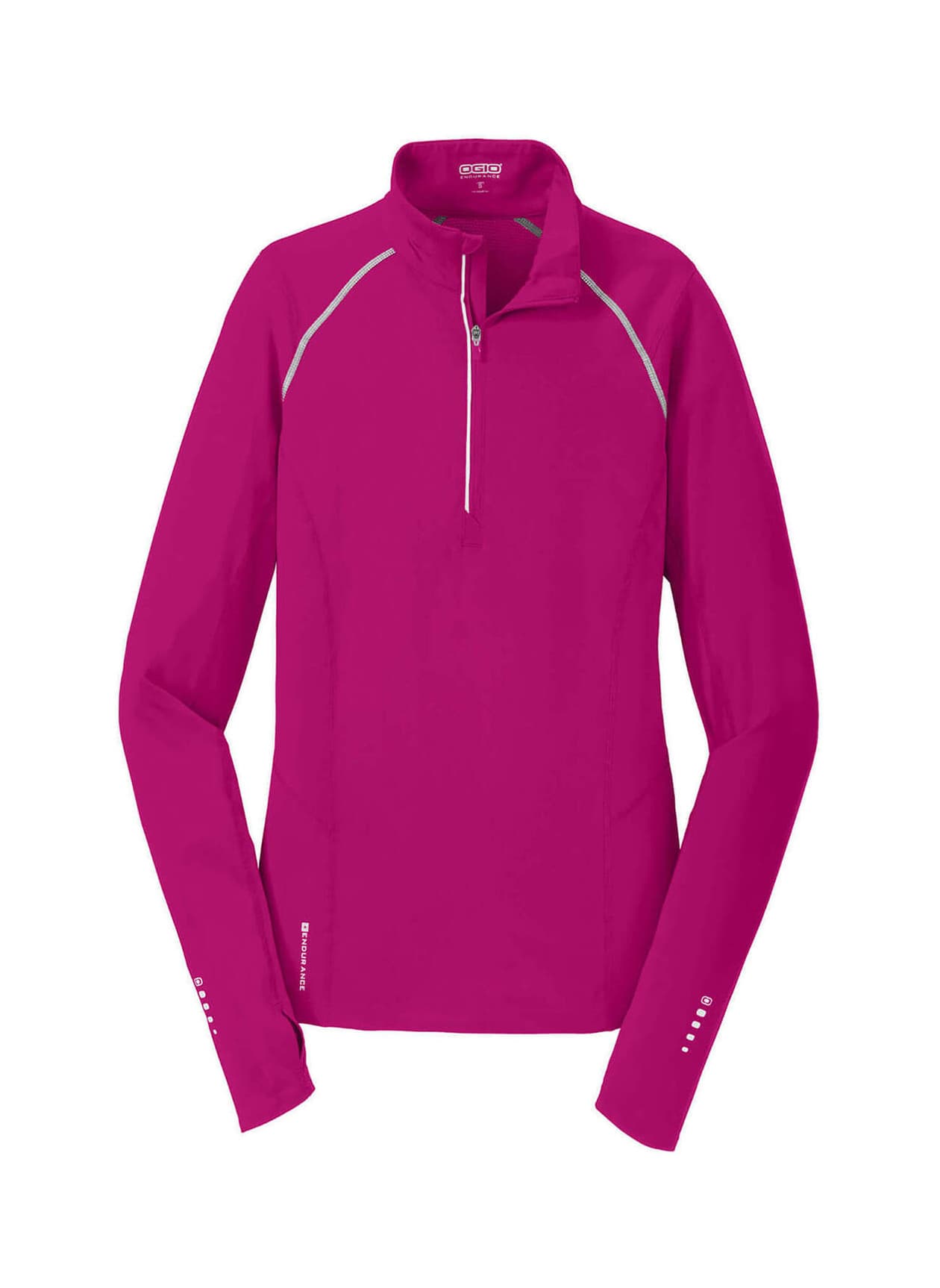 OGIO Women's Nexus Quarter-Zip - Pink 3XL