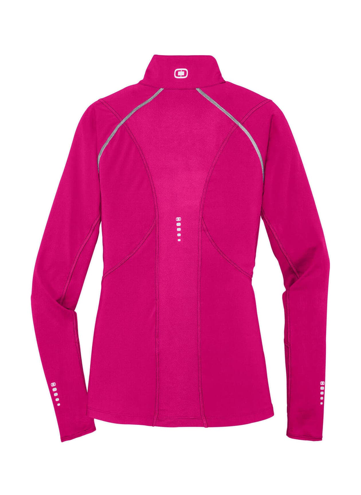 OGIO Women's Nexus Quarter-Zip - Pink 3XL