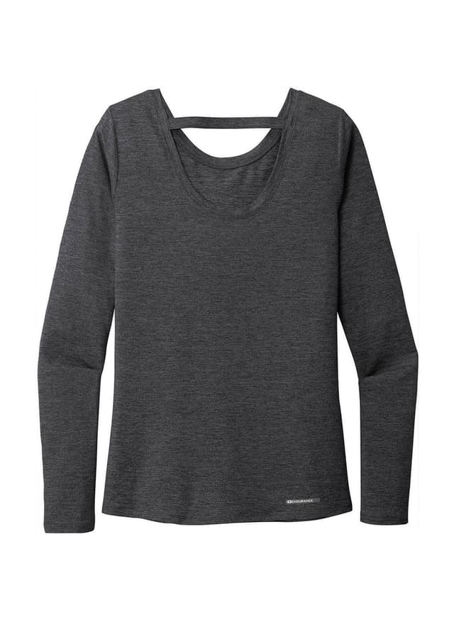 OGIO Women's ENDURANCE Force Long-Sleeve T-Shirt - Black 3XL