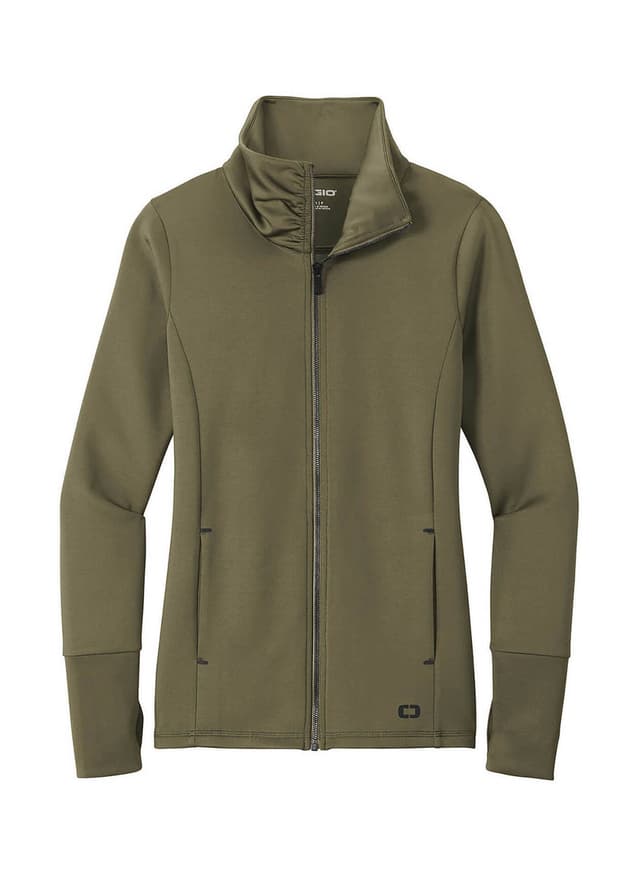 OGIO Women's ENDURANCE Modern Performance Jacket - Green 3XL