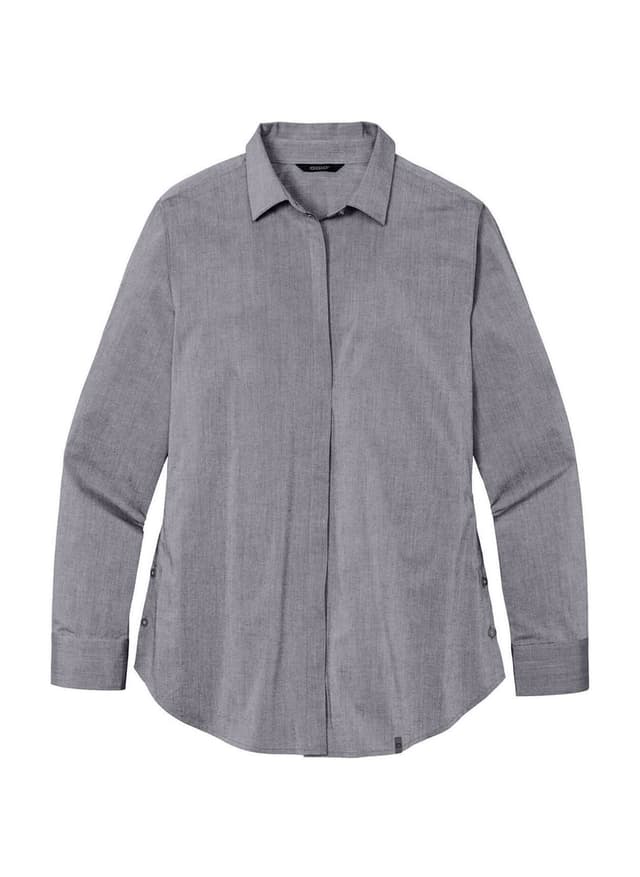 OGIO Women's Commuter Woven Tunic - Dark Grey 3XL