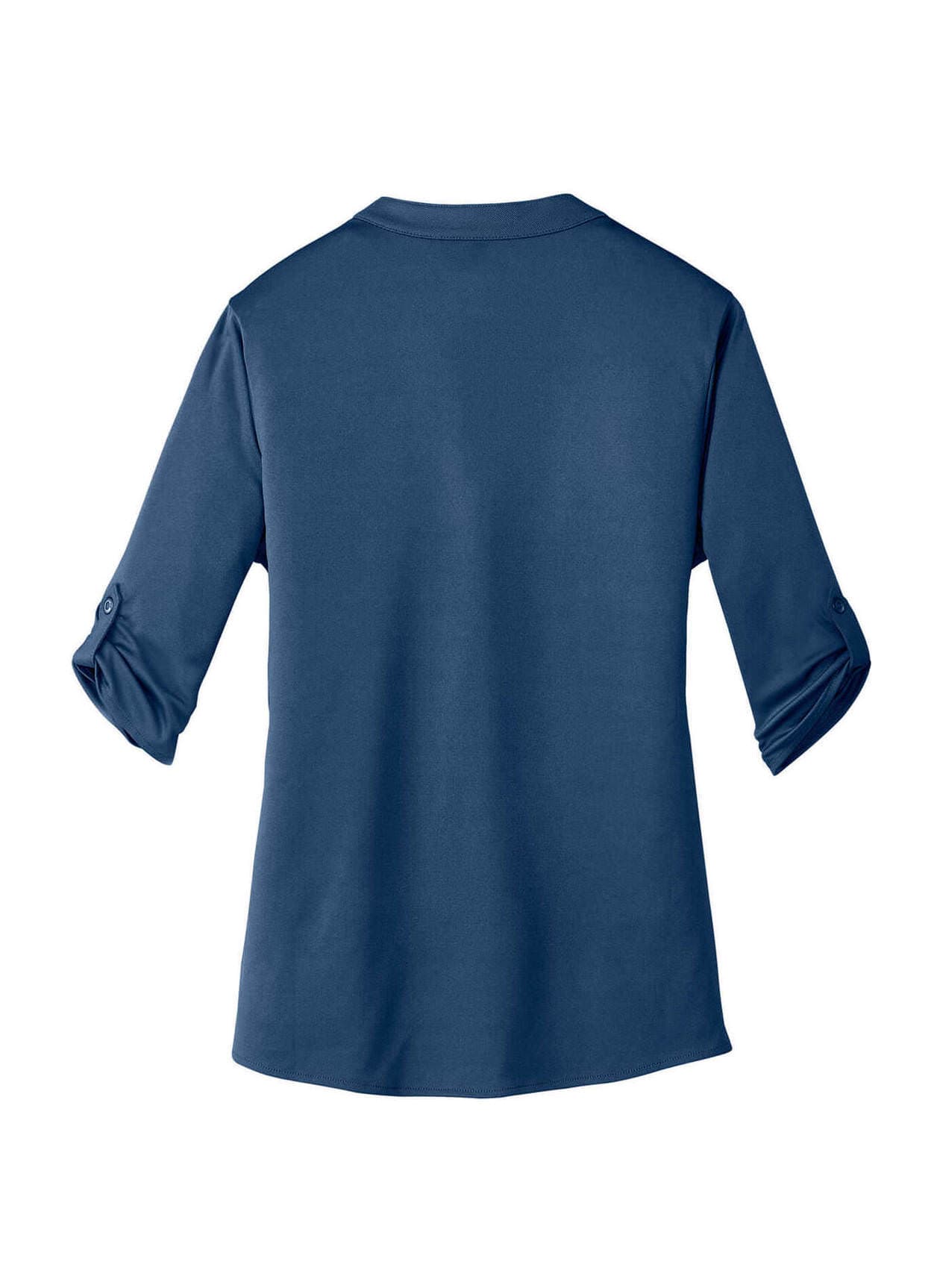 OGIO Women's Crush Henley - Navy 3XL