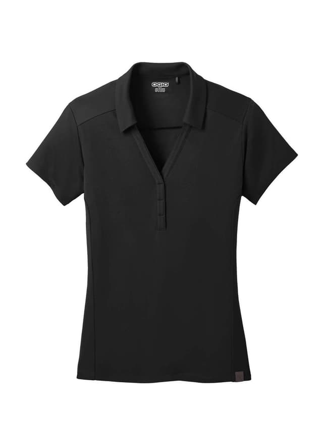 OGIO Women's Framework Polo - Blacktop (BLK) 3XL