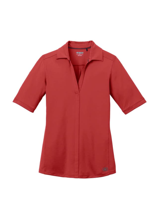 OGIO Women's Metro Polo - Red 3XL