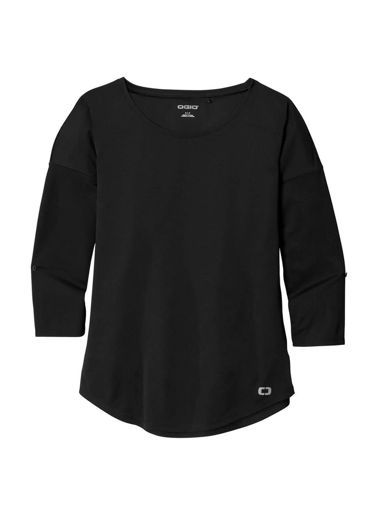 OGIO Women's Gravitate Scoop 3/4-Sleeve T-Shirt