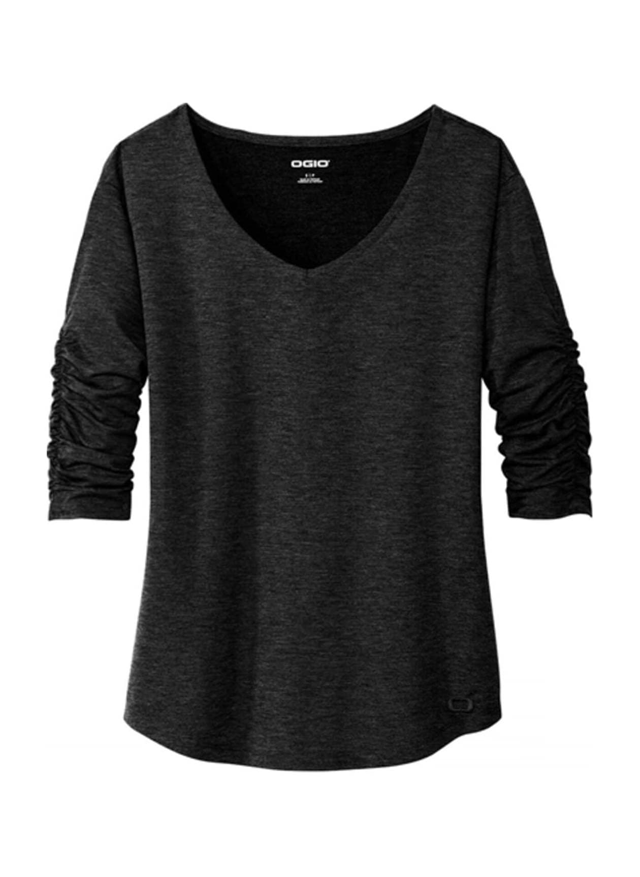OGIO Women's Evolution V-Neck Long-Sleeve T-Shirt