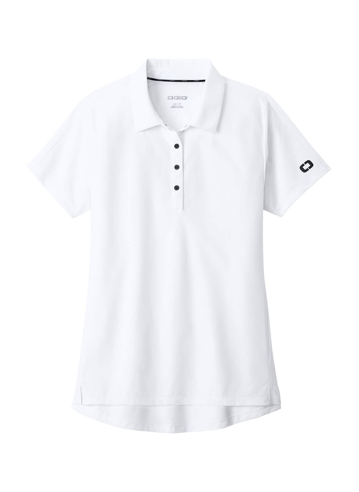 OGIO Women’s Envision Polo - White 3XL
