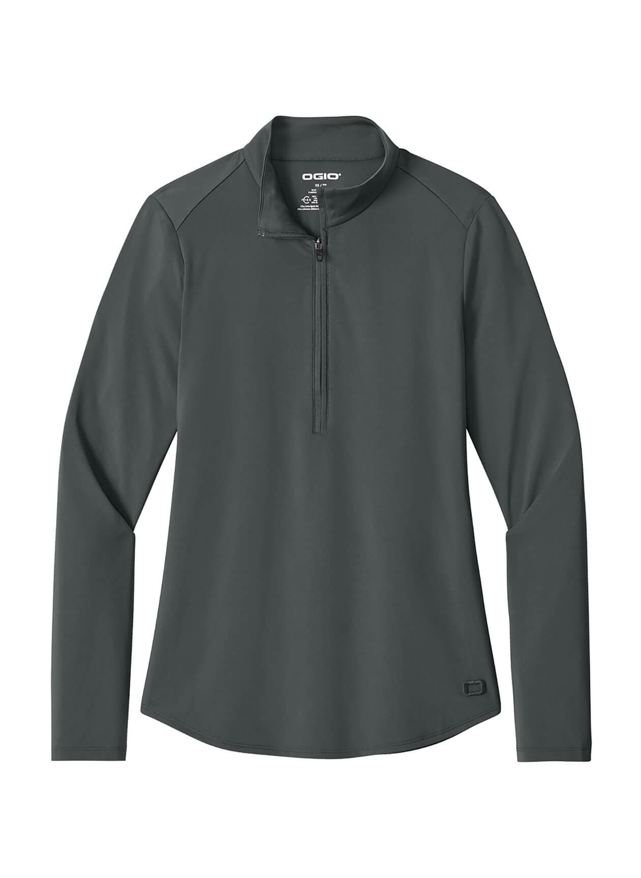 OGIO Women's Regain Half-Zip - Dark Grey 3XL