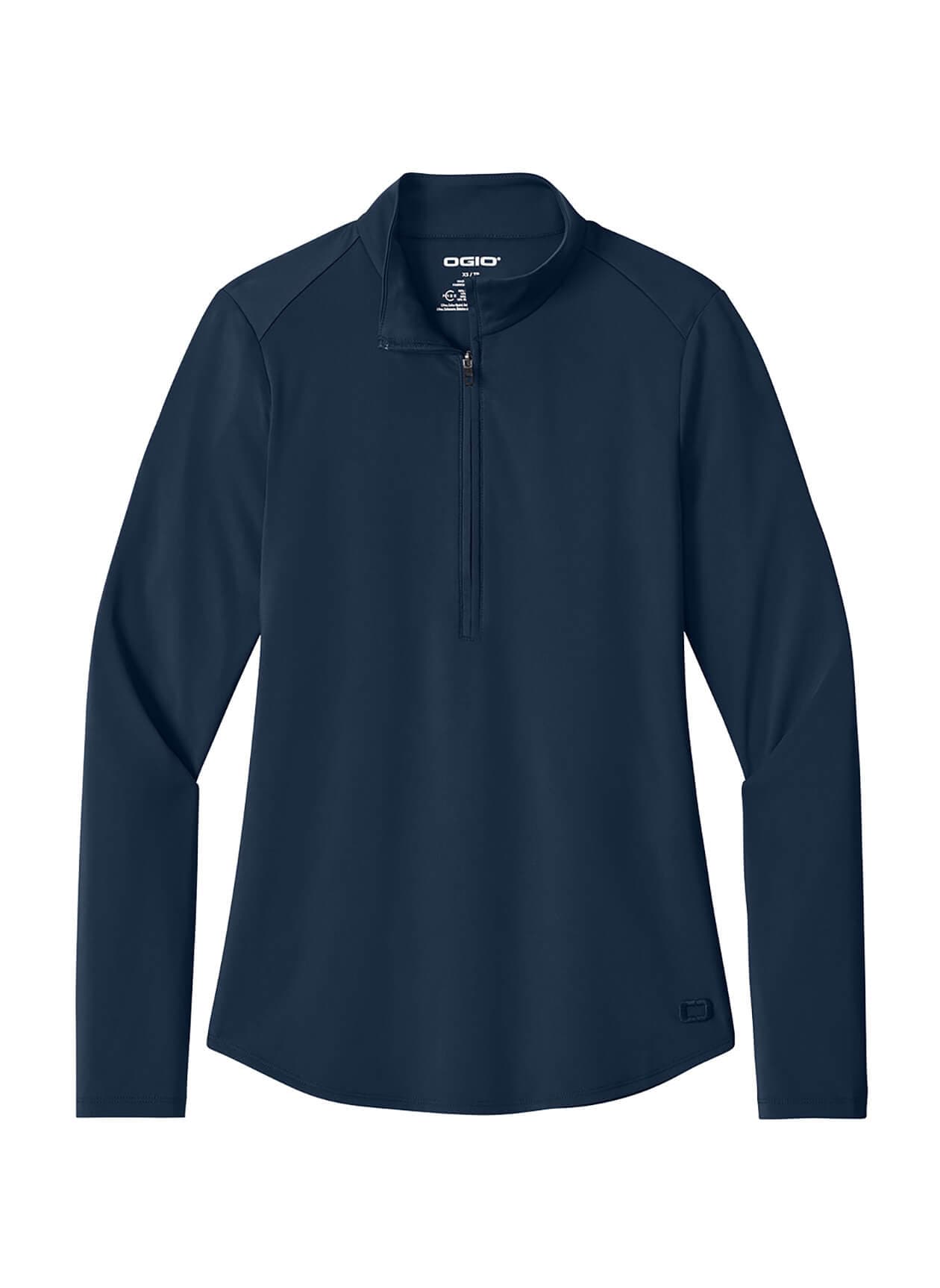 OGIO Women's Regain Half-Zip - Navy 3XL
