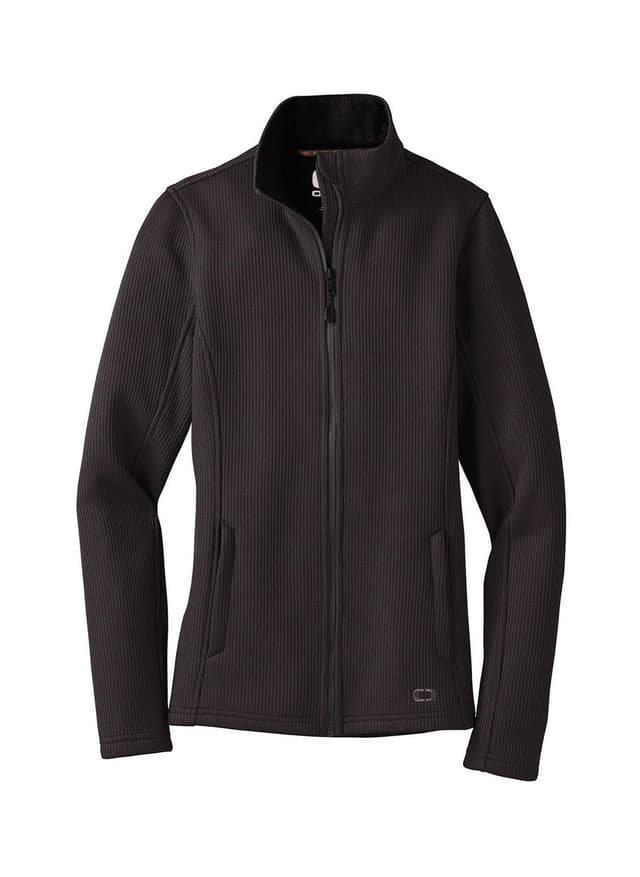 OGIO Women's Grit Fleece Jacket - Black 3XL
