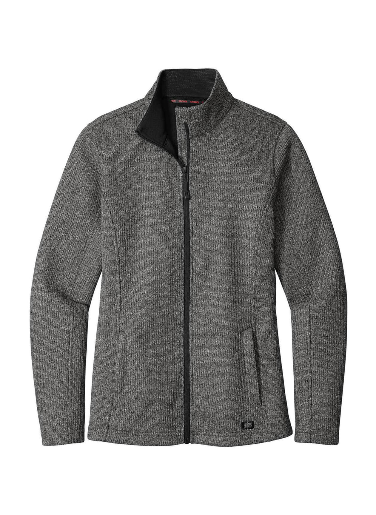 OGIO Women's Grit Fleece Jacket - Dark Grey 3XL
