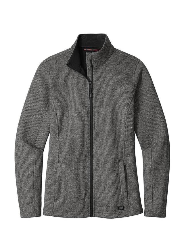 OGIO Women's Grit Fleece Jacket - Dark Grey 3XL