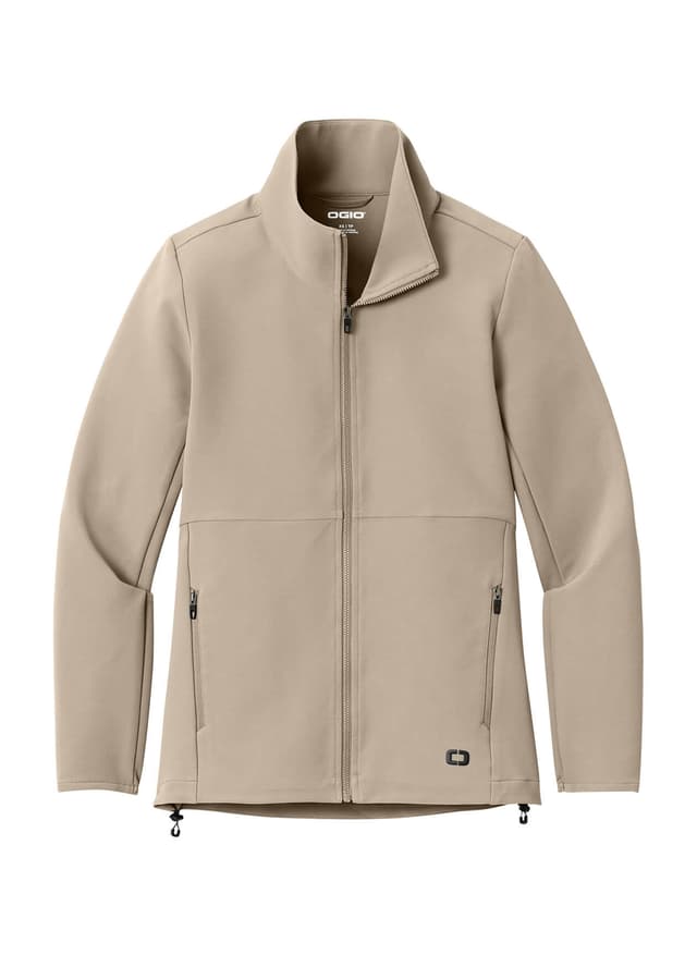 OGIO Women's Kinetic Soft Shell - Brown 3XL