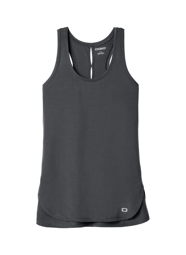 OGIO Women's Luuma Tank Top - Dark Grey 3XL
