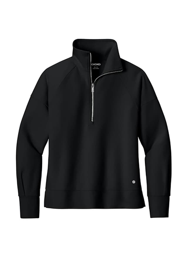 OGIO Women's Luuma Half-Zip - Black 3XL