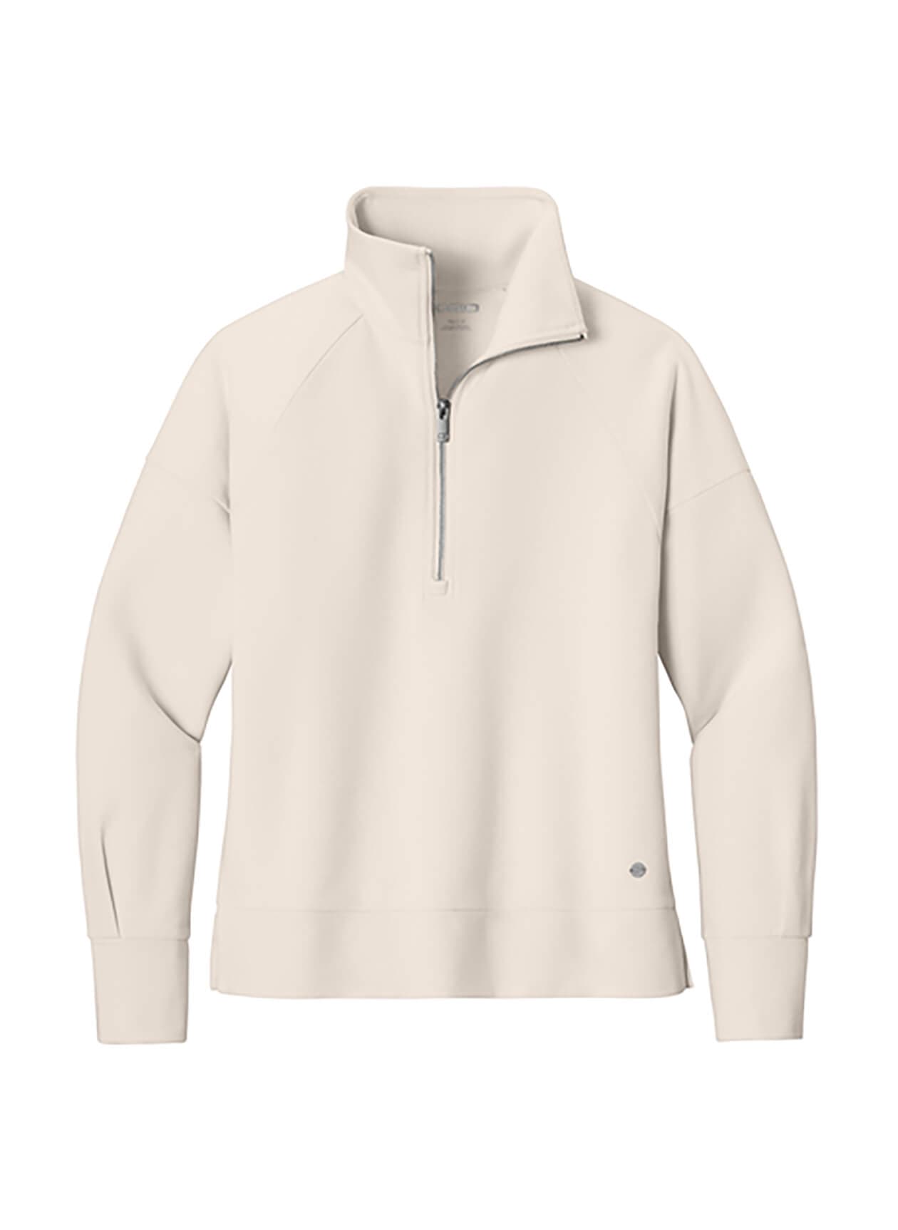 OGIO Women's Luuma Half-Zip - White 3XL