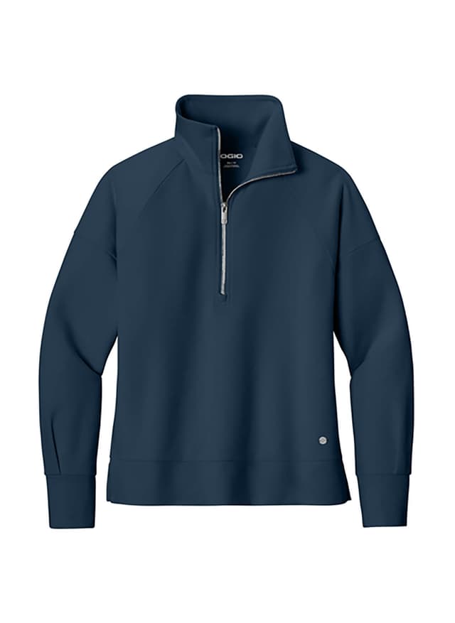OGIO Women's Luuma Half-Zip - Navy 3XL