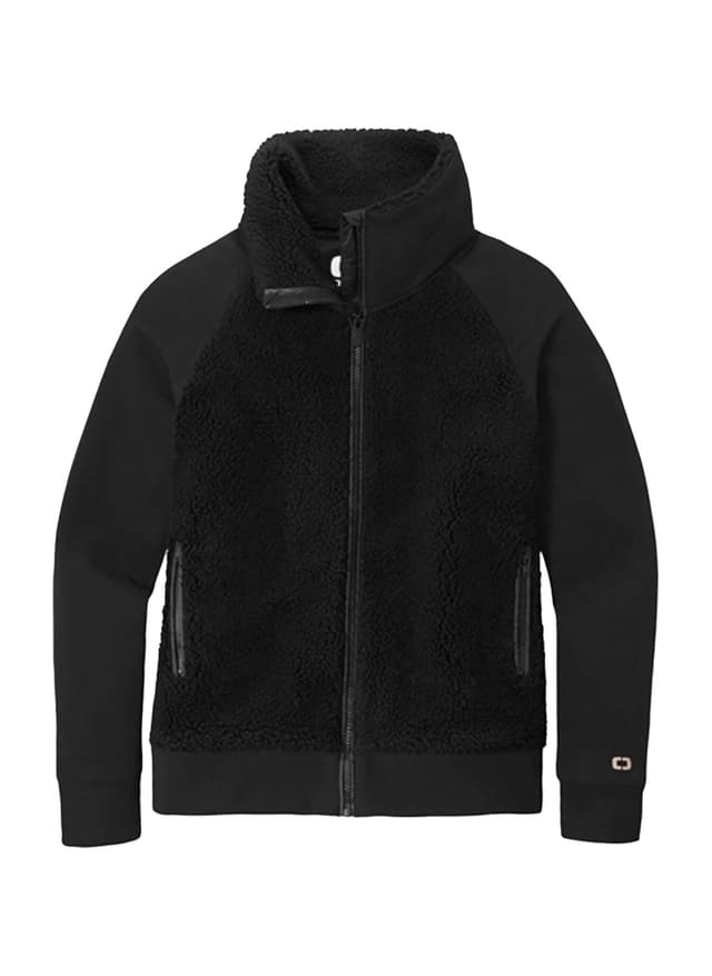 OGIO Women's Luuma Sherpa Jacket - Black 3XL