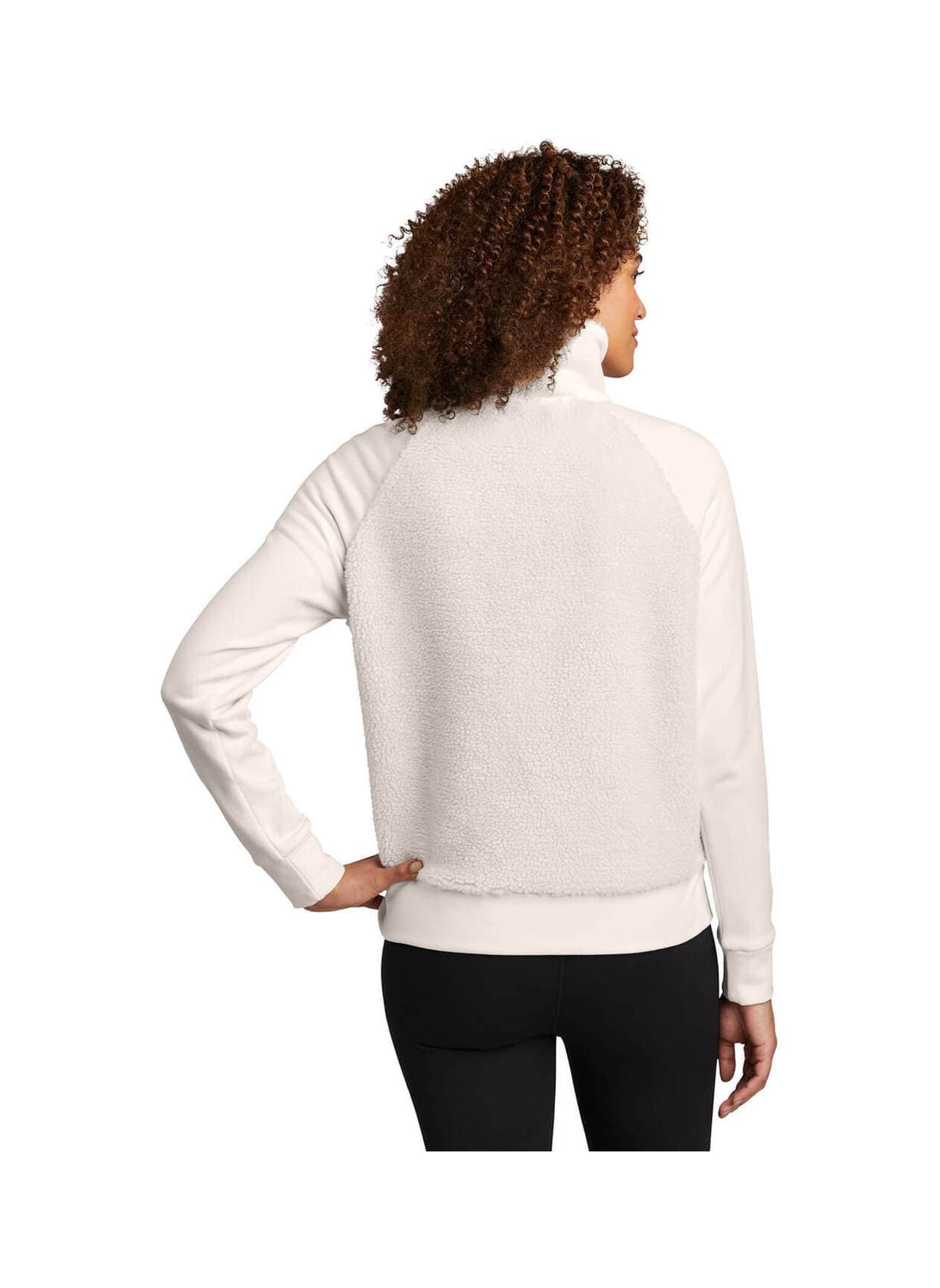 OGIO Women's Luuma Sherpa Jacket - White 3XL