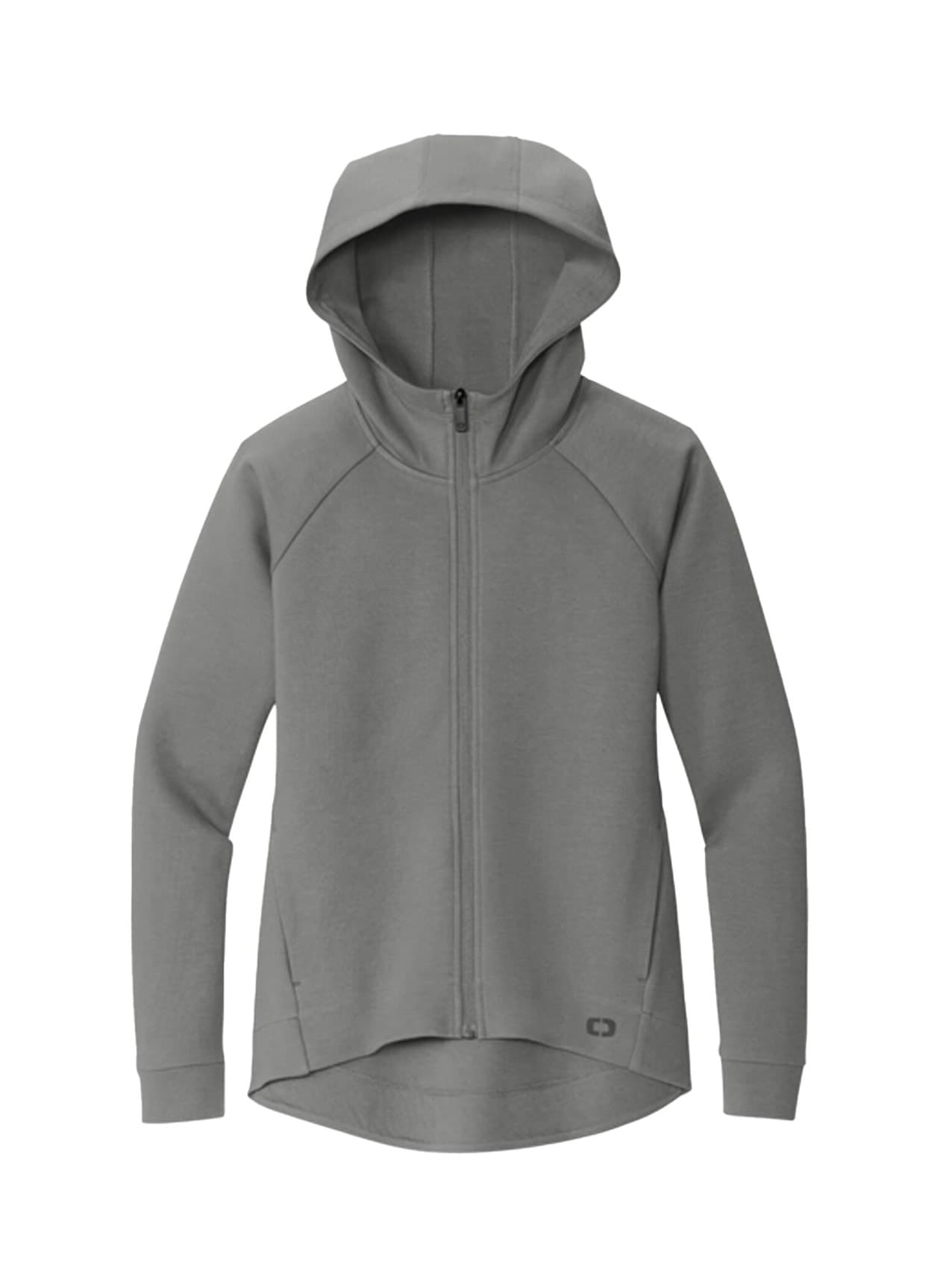 OGIO Women's Bolt Full-Zip Hoodie - Light Grey 3XL
