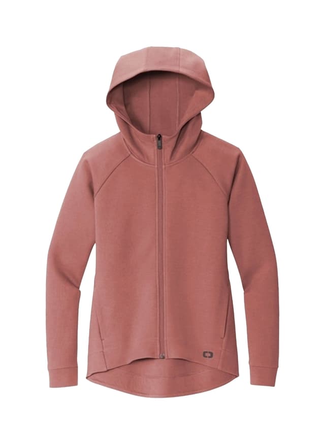 OGIO Women's Bolt Full-Zip Hoodie - Pink 3XL