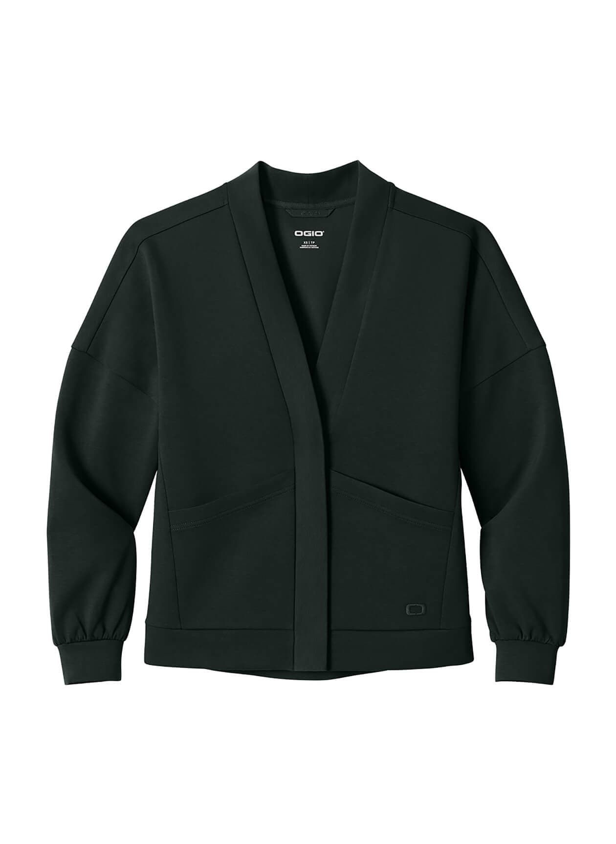 OGIO Women's Transcend Cardigan - Black 3XL