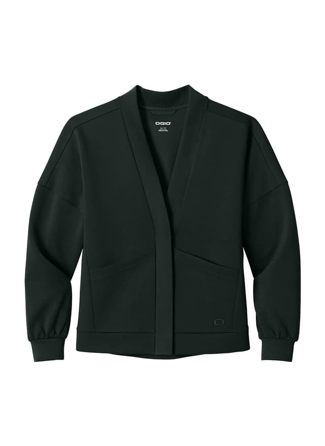 OGIO Women's Transcend Cardigan - Black 3XL
