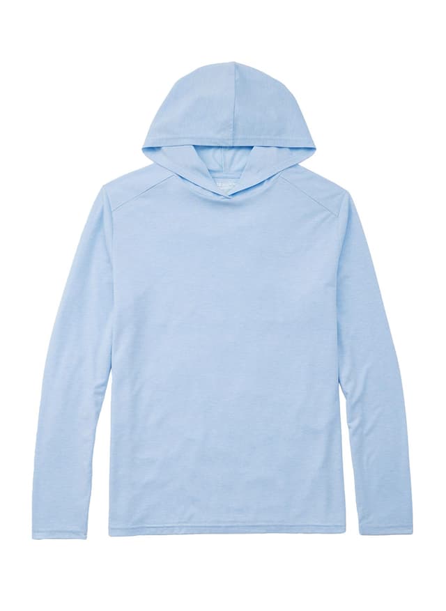 Fair Harbor Men's Seabreeze Hoodie - Blue Glow LG