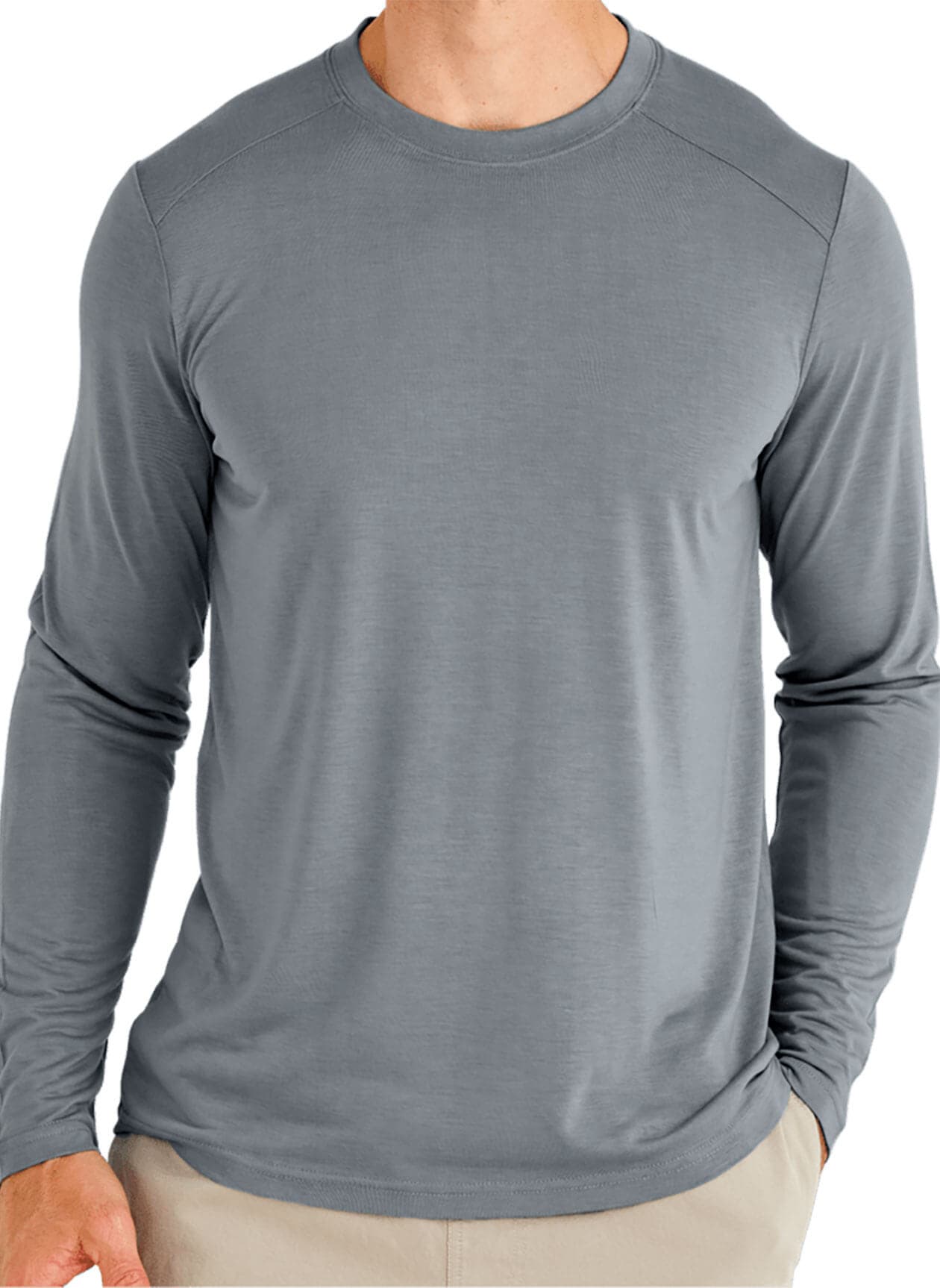 Free Fly Men's Bamboo Lightweight Long Sleeve - Slate (310) 3XL