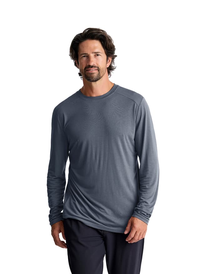 Free Fly Men's Bamboo Lightweight Long Sleeve - Storm Cloud (325) 3XL