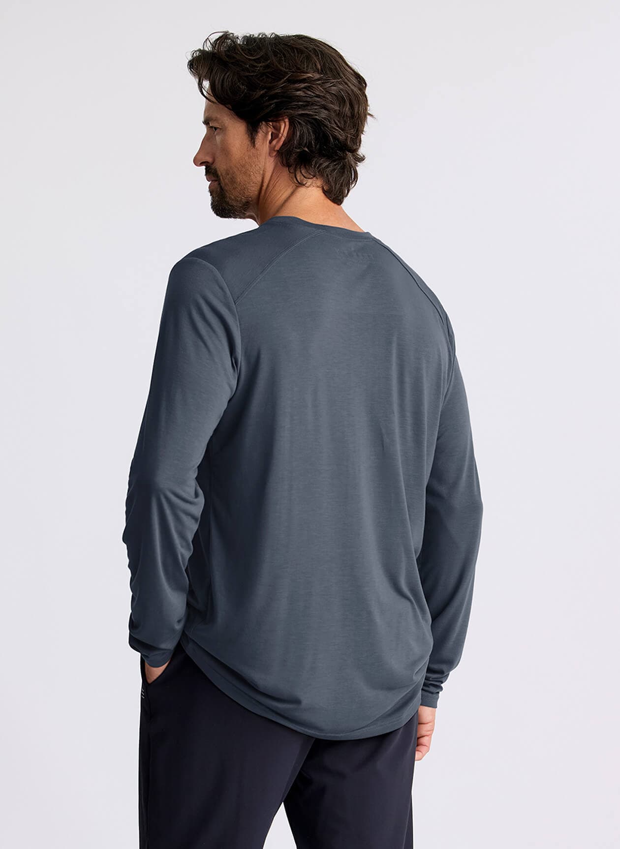 Free Fly Men's Bamboo Lightweight Long Sleeve - Storm Cloud (325) 3XL