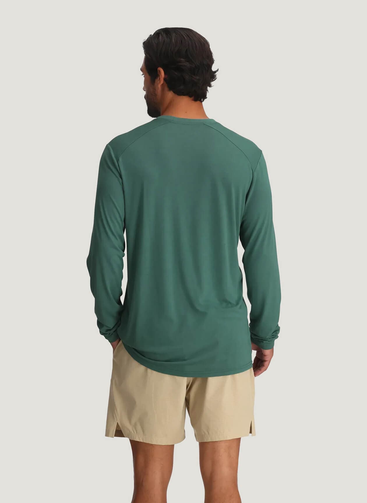 Free Fly Men's Bamboo Lightweight Long Sleeve - Sea Pine 3XL