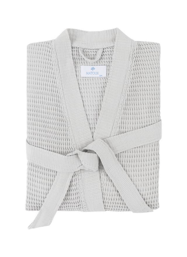 Matouk Kiran Robe - Silver (SLV) LG/XL