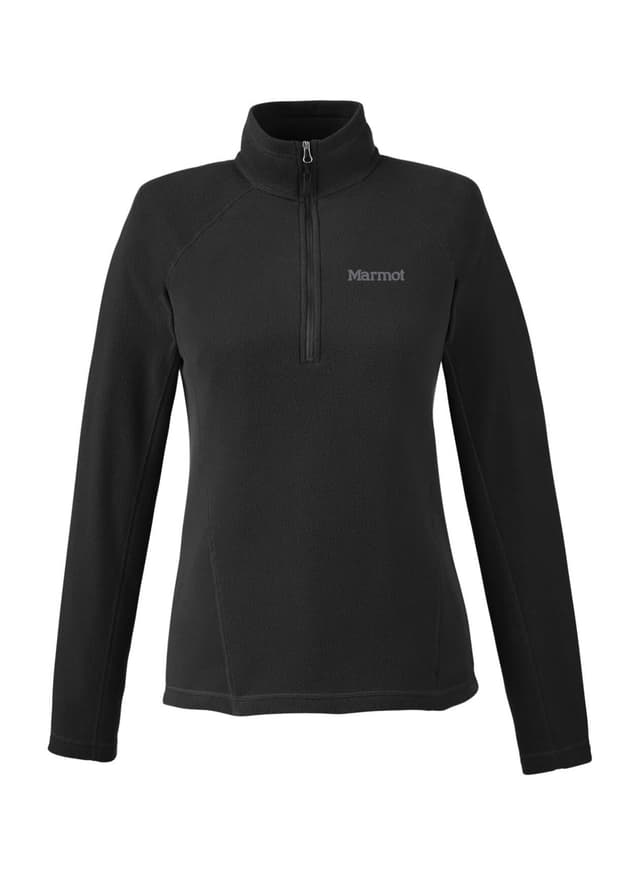 Marmot Women's Rocklin Half-Zip Jacket - Black LG