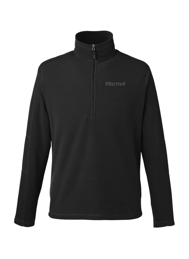 Marmot Men's Rocklin Half-Zip Jacket - Black LG