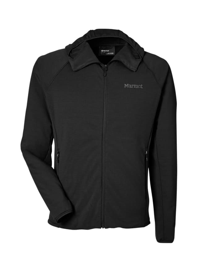 Marmot Men's Leconte Full-Zip Hooded Jacket - Black LG