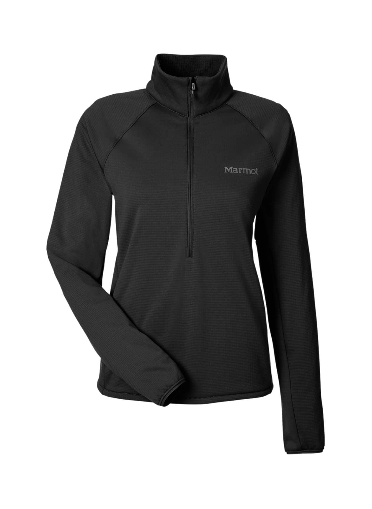 Marmot Women's Leconte Half-Zip - Black LG