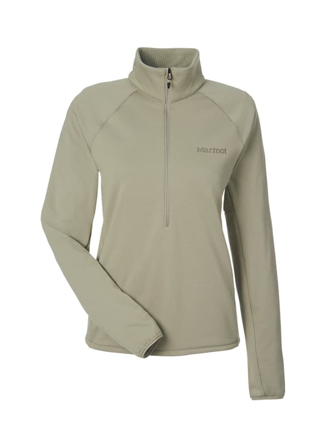 Marmot Women's Leconte Half-Zip - Green LG