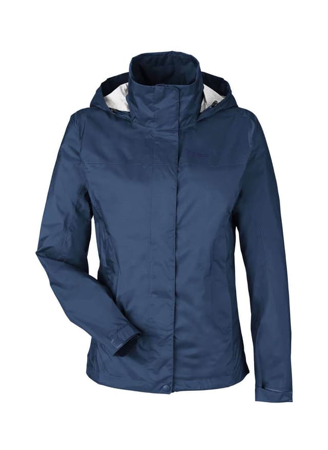 Marmot Women's PreCip Eco Packable Rain Jacket - Navy LG
