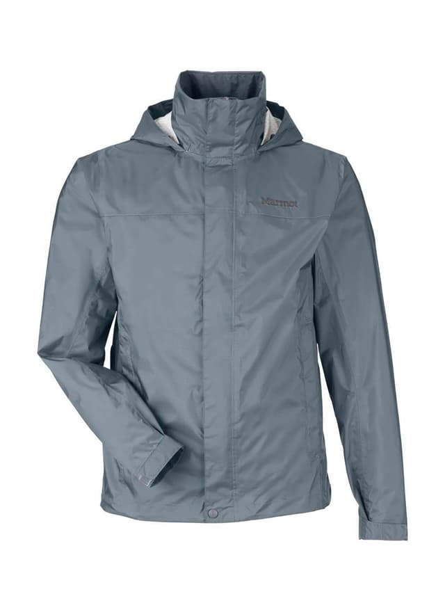Marmot Men's PreCip Eco Packable Rain Jacket - Dark Grey LG
